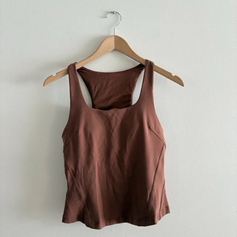 Lululemon InStill Tank Top Ancient Copper Size 6
